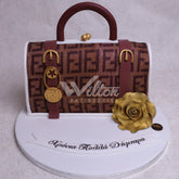 W2.a FENDI - Women Birthday Cakes - WILTON PATISSERIE